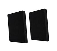 YARNOW 2pcs Noise Isolation Pads for Loud Speaker and Speaker Box, Black Sponge Cushion with Acoustic Isolation and Shockproof Soundproofing for Studio Environment