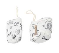 YARNOW 2Pcs Nursing Bottle Sleeves Universal Standard Neck Bottle Covers Insulated Protector Set with Large 300Ml Non-Window and Small 150Ml Windowed Animal Pattern for Feeding