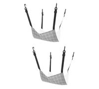 YARNOW 2pcs Outdoor Cat Bed Radiator Hammock Dog Cat Hammock Hanging Bed Macrame