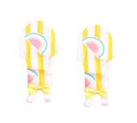 YARNOW 2pcs Parrot Bird Diaper Suit Strap Cute Watermelon Design Easy to Clean for Pigeons and Parrots Clothes