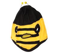 YARNOW 2pcs Pet Bee Cosplay Outfit for Dogs and Cats Yellow and Black Four-legged Costume for Special Occasions and Outdoor Activities