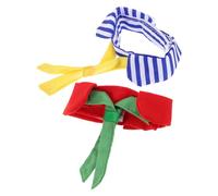 YARNOW 2pcs Pet Bird Tie Stripes Design Parrot Necktie Bird Neck Tie Small Animal Collar Versatile for Pet Photo Prop Party Dress up