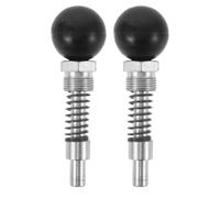 YARNOW 2pcs Pop Pull Pin Spring Knob for Exercise Machines Quick Release Handle for Gym Equipment Durable Spring Loaded Adjustment Knob for Weight Bench Fitness Gear