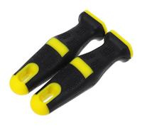 YARNOW 2pcs Portable File Handles Anti-Slip Grip for File Tools Sturdy Plastic Cutter and Handles Multipurpose Replacement Grip for Precision Work