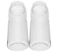 YARNOW 2pcs Replacement Facial Machine Bottles for Oxygen Beauty Device, Plastic Material with Dependable Performance and Fast Replacement for Daily Beauty Sessions
