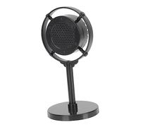 YARNOW 2pcs Retro Microphone Model Prop Vintage Style Stage Decor Lightweight Material Safe for Costume Party Pretend Play Karaoke Accessory Desktop Ornament