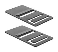 YARNOW 2pcs Rv Fridge Door Prop Clip Refrigerator Door Prop Clip Black Abs Compact Design Compatible with Dometic Dm26xx/dm28xx