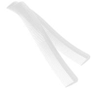 YARNOW 2pcs S-shaped Hair Style Combs Lightweight Plastic Barber Tools Portable Hair Styling Accessory for Salon Hairdressing and Barbershop Use