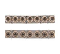 YARNOW 2pcs Silicone Buttons Repair, Sturdy Performance Key Contacts - High Resilience Electronic Piano Replacement Part, 7 Key