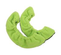 YARNOW 2pcs Skate Blade Guards Polar Fleece Full Coverage Protector Covers with Elastic Band Easy to Put and Take for Adult and Figure Skating Training Outdoor Sport