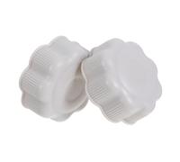 YARNOW 2pcs Slide Screw Caps with Charming Flower Design Plastic Fixing Covers for Indoor Slides Easy Installation Replacement Parts for Home Playground Equipment Inner Diameter
