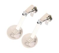 YARNOW 2pcs Snare Drum Mute Alloy Clamp Drum Muffler Accessories for Silencing Pads Tone Control