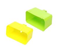YARNOW 2pcs Snow Brick Maker Mold for Outdoor Fun DIY Sand and Snow Castle Building Sturdy Plastic for Boys and Girls and Creative Play Random Color