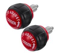 YARNOW 2Pcs Spring Loaded Pull Pin Knob for Exercise Bikes Adjustable Height Locking Sphere Pin for Fitness Equipment, Gym Machine Replacement Parts for Home Workout