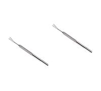 YARNOW 2pcs Stainless Steel Pet Remover Tool Set Removal Tool for Dogs and Cats Non- Handle Portable Design Safe for Sensitive Skin