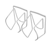 YARNOW 2pcs Tennis Ball Waist Clip Holder Portable Steel Waistband Carrier for Effortless Access During Training and Outdoor Sports Activities Comfortable and Compact Design