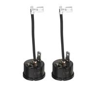 YARNOW 2pcs Thermal Overload Protector, 1/3HP RV AC Refrigerator Compressor Parts, Reliable Starter Relay for Wine Cooler Mini Drink Refrigerator DIY Repair