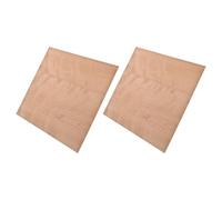 YARNOW 2pcs Thin Unfinished Wood Boards for Crafts, 1.2mm Ultrathin Precision Basswood Sheets, Evenly Cut and Stable, for DIY Engraving and Batch Craft Wood Sheet Board Production