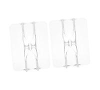 YARNOW 2pcs Transparent Ice Skates Display Rack Inline Skate Holder Stand Fit for Roller and Ice Home and Retail Storage Organizer Space-saving Shelf