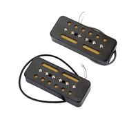 YARNOW 2pcs Upgrade Your Guitar Soapbar Single Coil Pickup for Electric Bass Ceramic Magnet