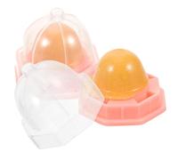 YARNOW 2Pcs Vitamin Catnip Licking Candy Balls for Cats and Kittens, Edible Catmint Chew with Natural Catnip, Orange Pack for Pet Play and Dental Care