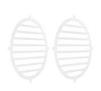 YARNOW 2pcs Wall Mounted Planter Boards for Ferns and Air Plants, Plastic Rectangular Hanging Support, Artistic Modern Style for Garden Or Living Room Vertical Plant Display