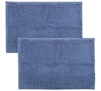 YARNOW 2Pcs Washable Guinea Pig Cage Liners Navy Blue Reusable Small Animal Pee Pads for Hamsters and Small Dogs, Absorbent Bedding Mat for Pet Supplies