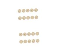 YARNOW 2sets 10pcs Unfinished Wooden DIY Tops for Creative Painting Hand Eye Coordination Plaything for Childrens Craft Projects Enhances Fine Motor Skills 10pcs*2