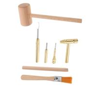 YARNOW 2Sets Archaeological Excavation Tools Kit Stem for Science Learning Includes Hammer Brush Educational Digging Kit for Pretend Play and Dinosaur Exploration
