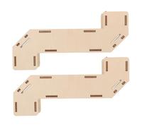 YARNOW 2sets Detachable Boy Girl Periscope Optical Experiment Toy for Educational Science Learning Wooden Diy Instrument for Understanding Light Reflection