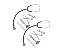 YARNOW 2sets Scale Dollhouse Model Realistic Medical Play Accessories for Imaginative Healthcare Exploration