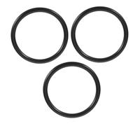 YARNOW 3 Pcs Rubber Singing Bowl Pads for Buddhist and Crystal Bowls, Black Cushion Rings for Sound Therapy, Meditation and Ritual Use