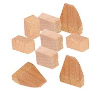 YARNOW 3 Set Wooden Violin Bow Wedges Cork Replacement Fiddlestick Musical Parts Violin Repair Kit Bow Accessories Fiddlesticks