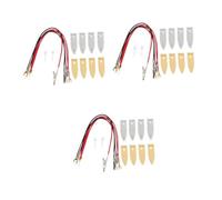 YARNOW 3 Sets Student DIY Fruit Battery Kit for Science Experiments Creative Fruit Circuit Educational for Physics Projects Fun Hands Learning Tool for Students