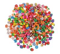 YARNOW 300pcs Animal Erasers Pencil Erasers Christmas Stocking Fillers Party Favors Stocking Stuffers for Classroom Holiday Prizes TPR