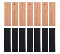 YARNOW 30pcs Paper Pen Wrapping Box and Folding Pen Packing Bag Set Kraft Paper Material with Window Design from Dust and Marks for Birthday and Christmas Presents Style
