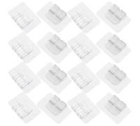 YARNOW 30pcs Pvc Anti-slip Pad Fastener Carpet Retention Holders Large Grip Removable without Trace for Car Floor Mat and Curtain