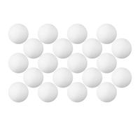 YARNOW 30pcs Seamless 40mm White Table Tennis Balls for Family Game Party | ABS Plastic, Reusable Stable Bounce, Visibility, for Birthday Games, Outdoor Events, Craft Use