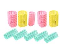 YARNOW 36pcs Creative Hair Rollers Plastic Curlers Self Cling Hairstyle Tools with Sizes for Home and Beauty
