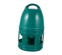 YARNOW 3l Plastic Bird Water Dispenser round Strong and Sturdy Green Convenient Bird Water Feeder Will Not Be Overthrown Suitable for Home and Pet Shop