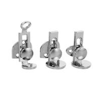 YARNOW 3pcs Adjustable Metal Clarinet Thumb Rest with Strap Attachment Woodwind Finger Supports for Oboe and Clarinet Portable Secure Replacement Accessories for Concert Performance