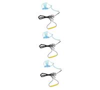YARNOW 3pcs Adjustable Parrot Flying Tow Rope Lightweight Bird Leash for Outdoor Activities Safe and Comfortable for Macaws Cockatoos and Other Pet Birds Cockatiel