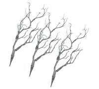 YARNOW 3pcs Artificial Tree Branches Faux Branches Decoration Made of Sturdy Abs Material Never Wither No Pruning Required for Home Decor and Dining Table Display