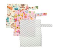 YARNOW 3pcs Diapers Bag Nappy Sacks Scented Wet Bag Diaper Storage for Travel Random Style