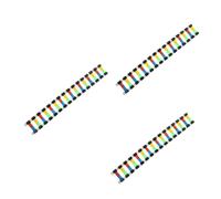 YARNOW 3pcs Dna Model Double Helix Molecular Models Kit for Classroom Science Teaching Educational Biology Display Component for Middle and High School Genetics Study