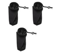 YARNOW 3pcs Drum Stick Holder Bag, Portable Drumstick Container Bag, Hanging Clamp-On Oxford Cloth Drumstick Or Brushes Mallets Holder Pouch for Drum Set