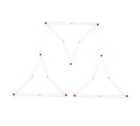 YARNOW 3pcs Educational Polygonal Stitching Strips Flexible Mathematical Geometry Stimulate Learning Creativity for Hands Experiments Classroom Use