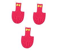 YARNOW 3pcs Flight Bird Diaper Suit for Parrots Breathable Liner Reusable Protective Outfit for Parakeets Cockatiels and Pigeons Xl Rose