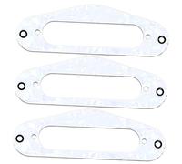 YARNOW 3pcs Guitar Pickup Ring Metal Replacement Rings for Electric Guitar Pickup Frame Musical Instrument Accessories