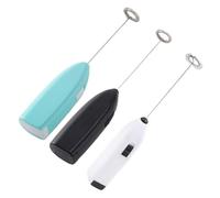 YARNOW 3pcs Handheld Epoxy Resin Mixing Sticks for DIY Making with Plastic Material, for Egg Mixing and Making, Portable Stirrer Set without Battery